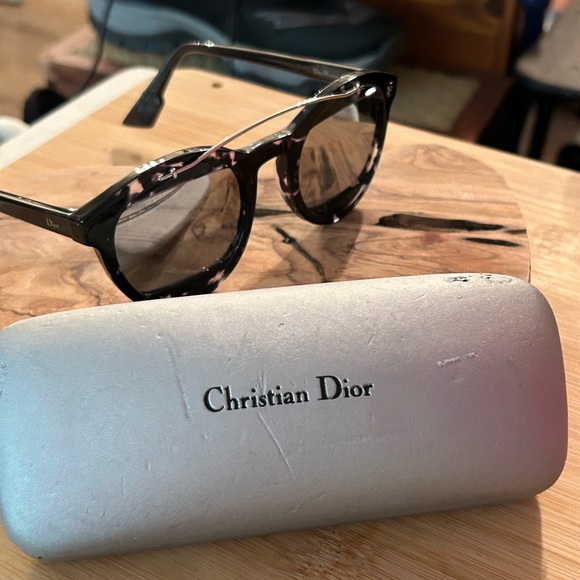 Christian Dior Mania1 mirrored lenses, tortoiseshell and silver - Picture 8 of 10